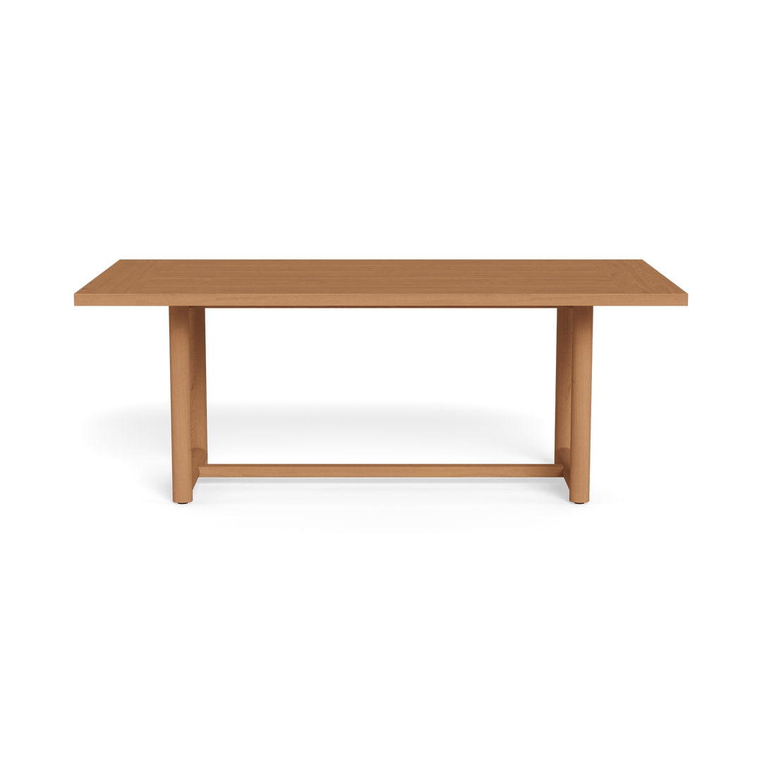BREEZE XL TEAK DINING TABLE 79" — full product view