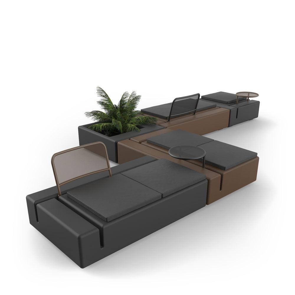 Kes Modular Sectional — complete product view on white