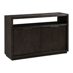 Oxford 54" Media Console by Modus in Basalt Grey — product view on a white background