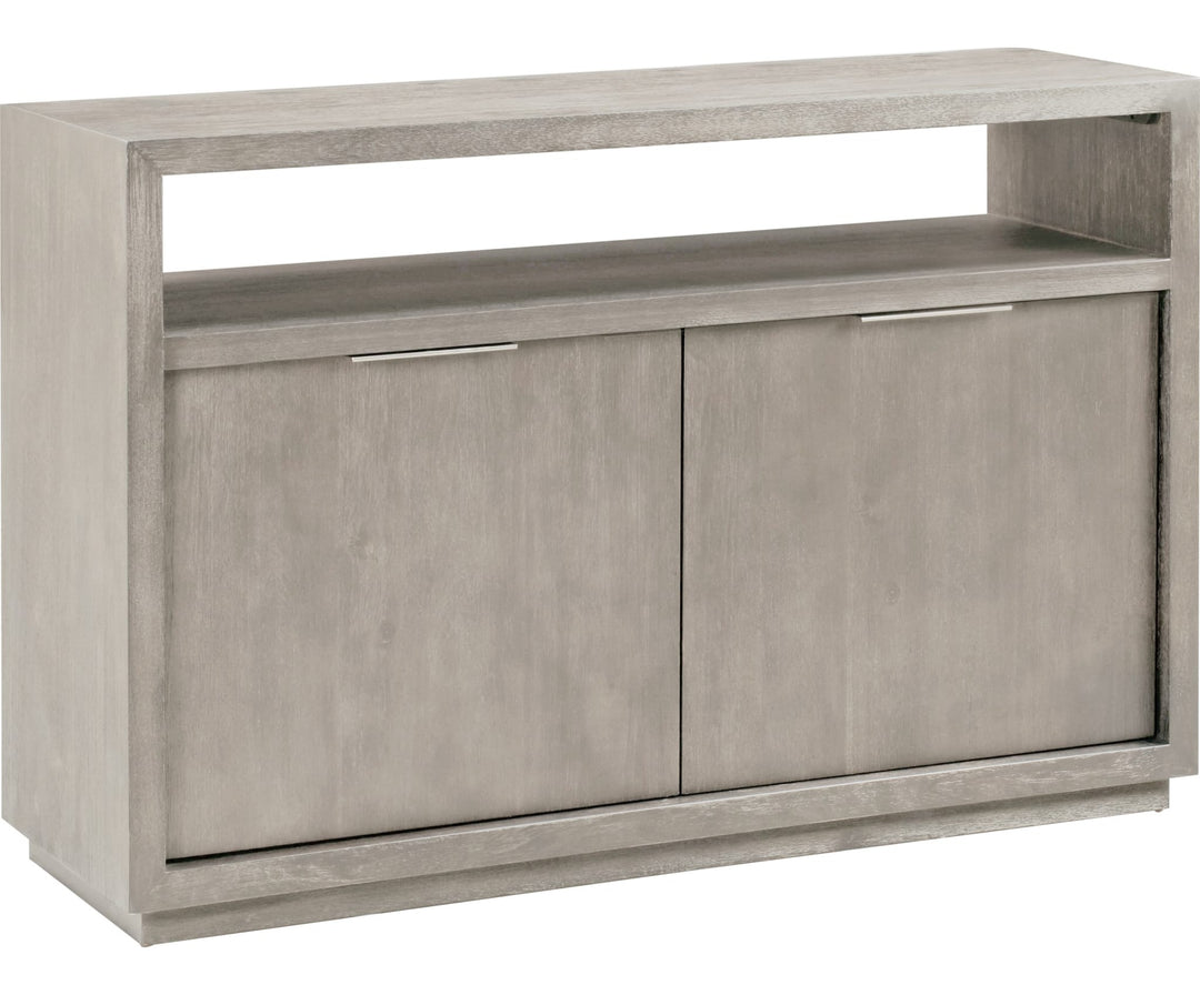 Oxford 54" Media Console in Mineral — product view on a white background