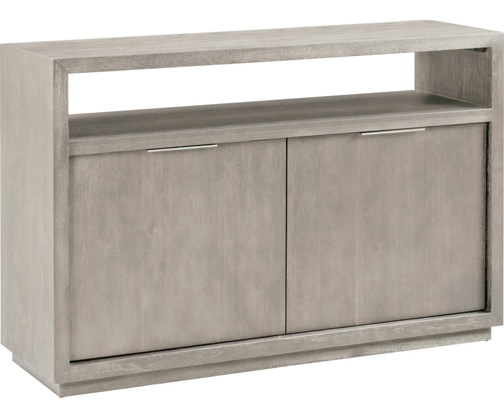 Oxford 54" Media Console in Mineral — product view on a white background