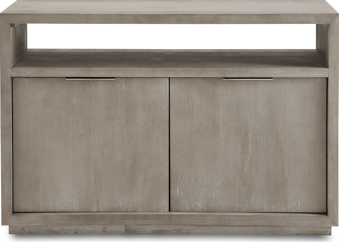 Oxford 54" Media Console in Mineral — lifestyle photo