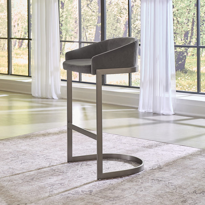 Oxford Bar Stool in Mocha — lifestyle photo
