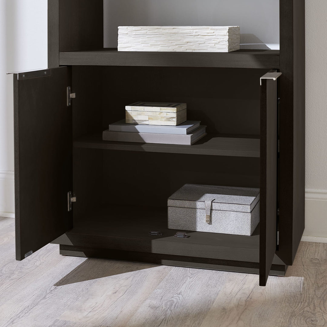 Oxford Bookshelf in Basalt Grey — lifestyle photo