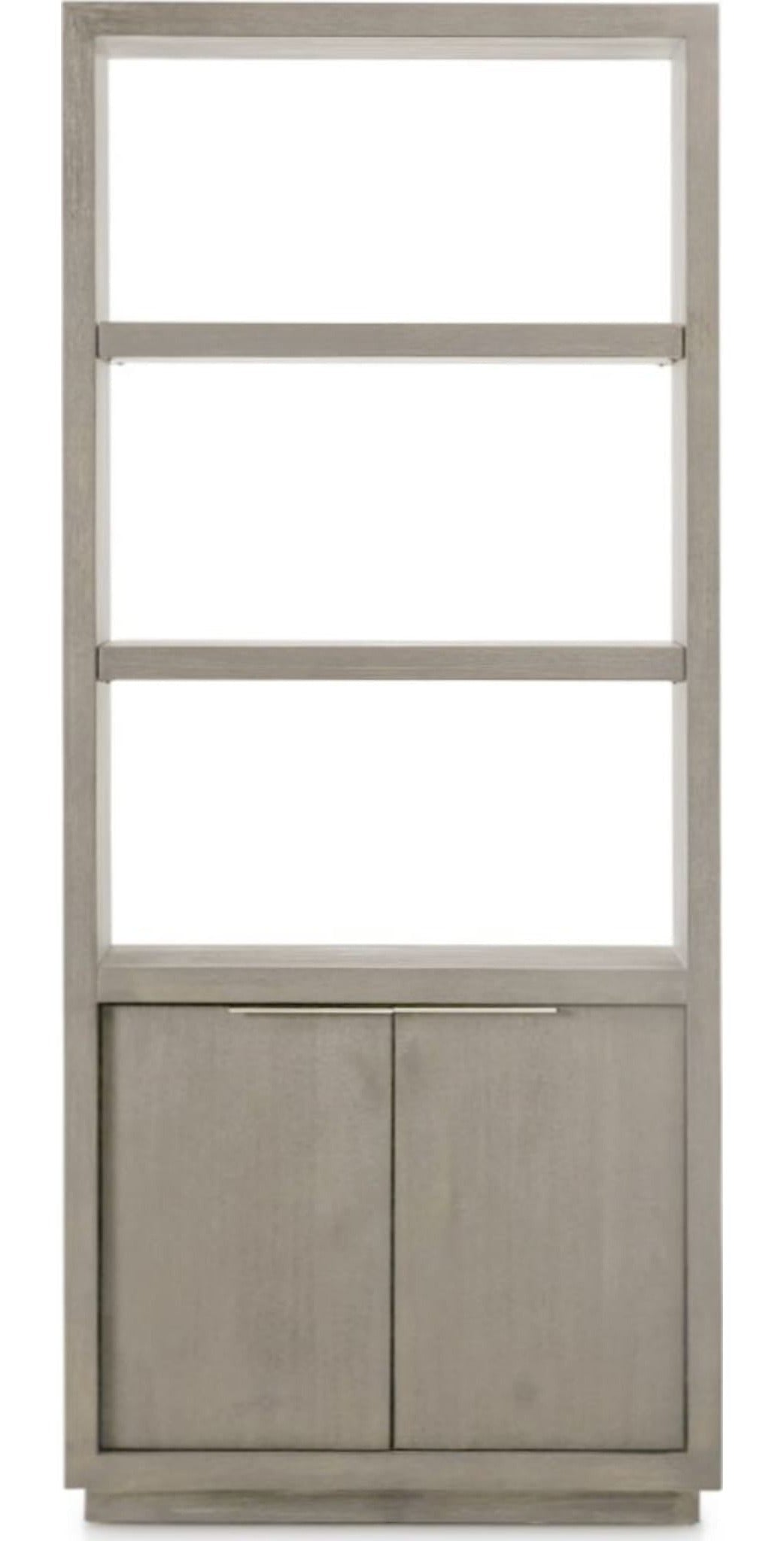 Oxford Bookshelf in Mineral — product view on a white background