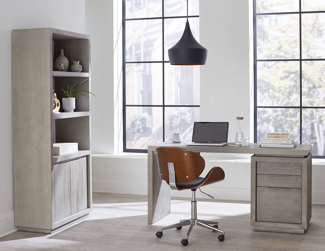 Oxford Bookshelf in Mineral — lifestyle photo