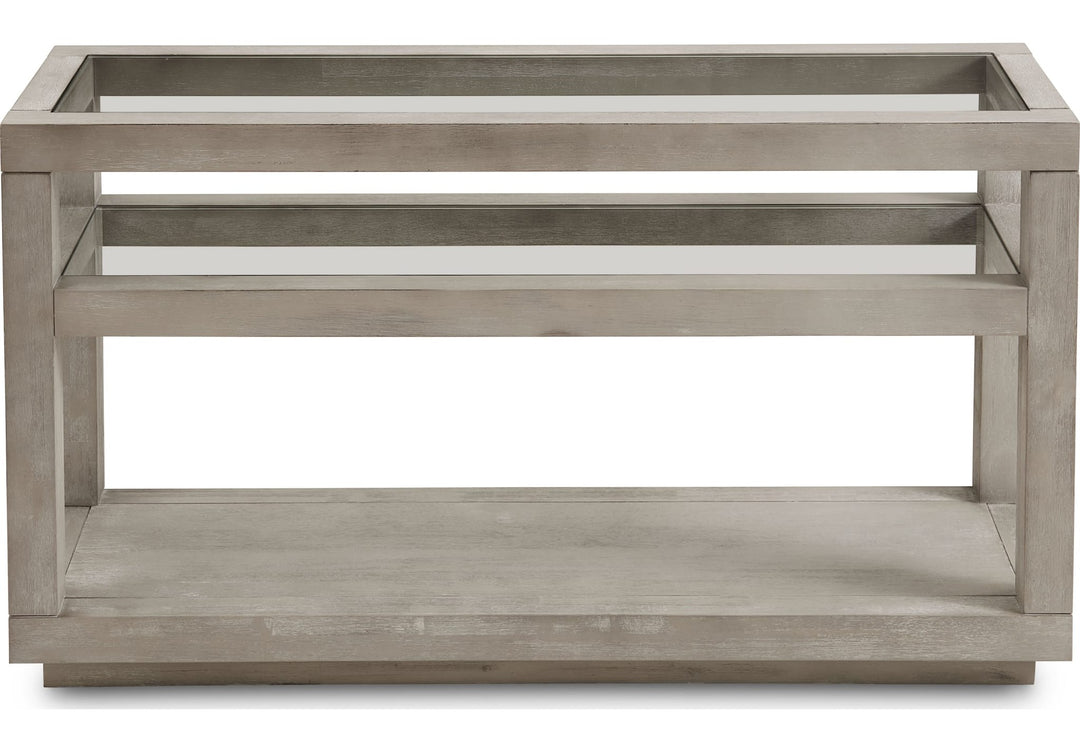 Oxford Console Table in Mineral — product view on a white background