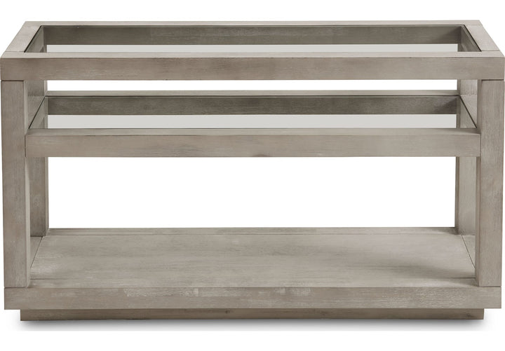 Oxford Console Table in Mineral — product view on a white background