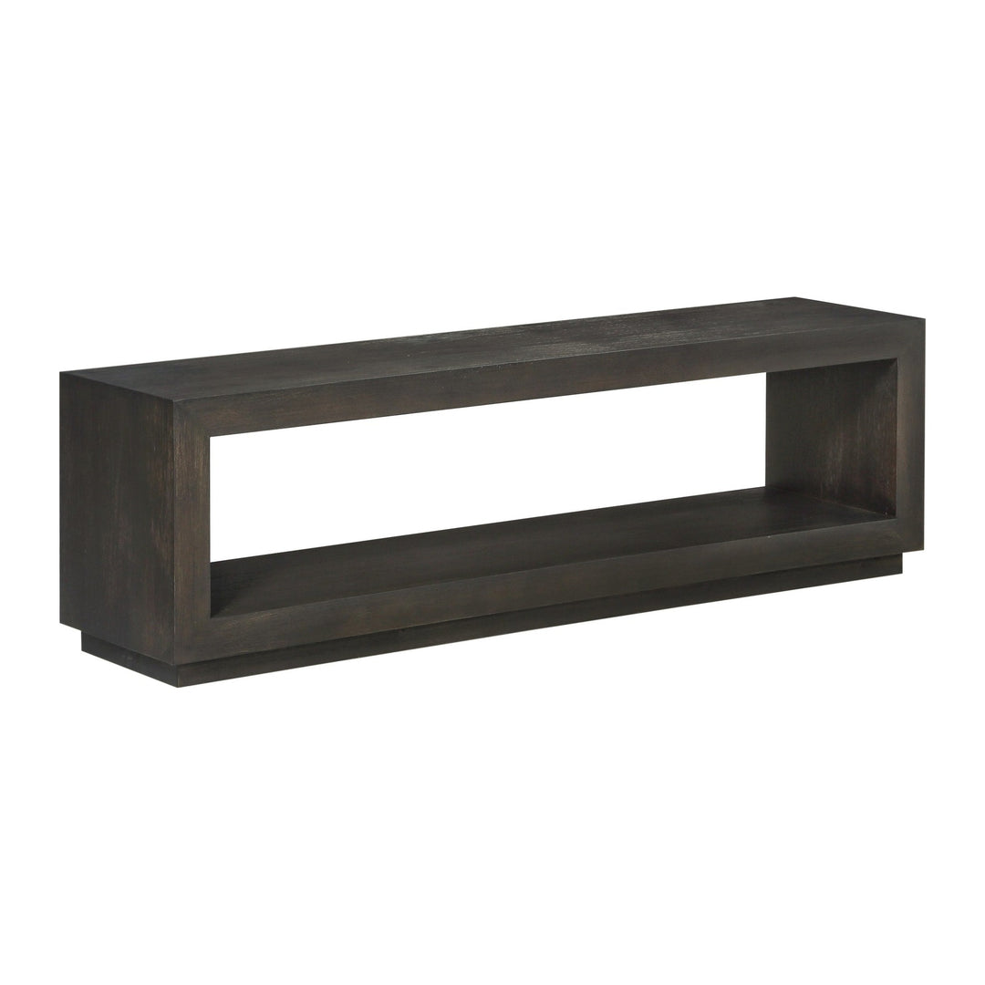 Oxford Dining Bench by Modus in Basalt Grey — on a white background