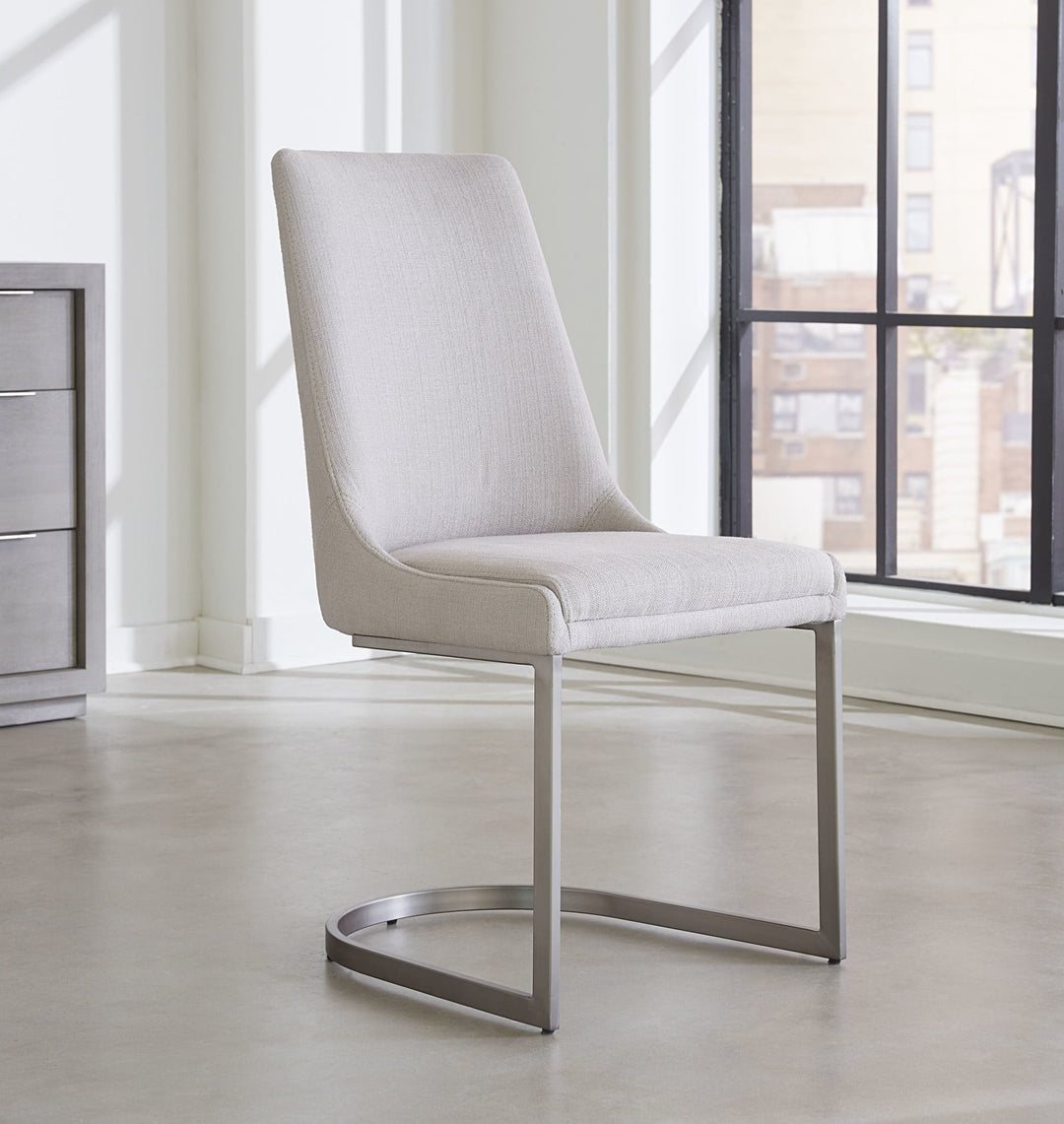 Oxford Dining Chair in Mineral — styled in a dining room