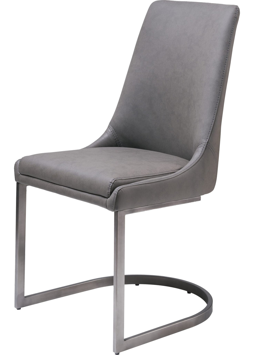 Oxford Dining Chair in Basalt Grey — on a white background