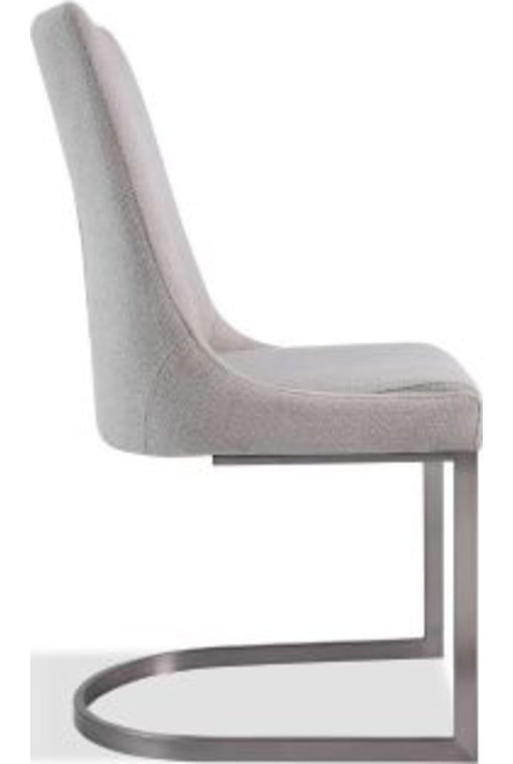Oxford Dining Chair in Mineral — side view