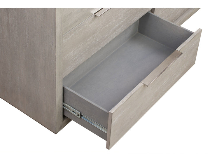 Oxford Eight Drawer Dresser in Mineral — with drawers open
