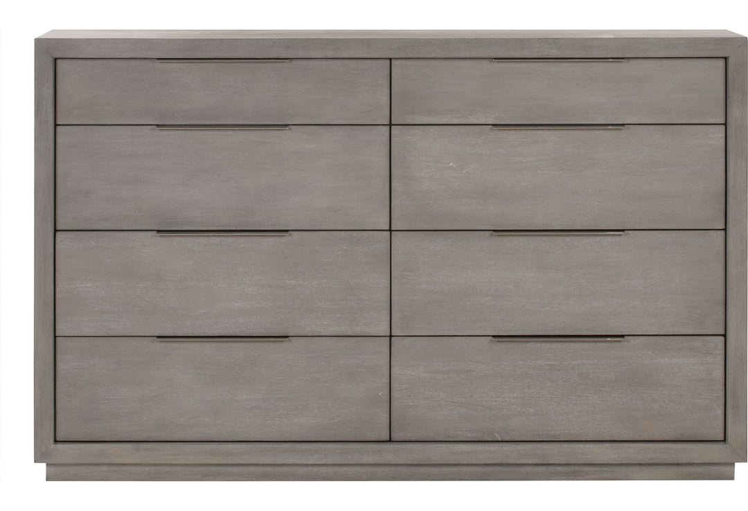 Oxford Eight Drawer Dresser in Mineral — on a white background