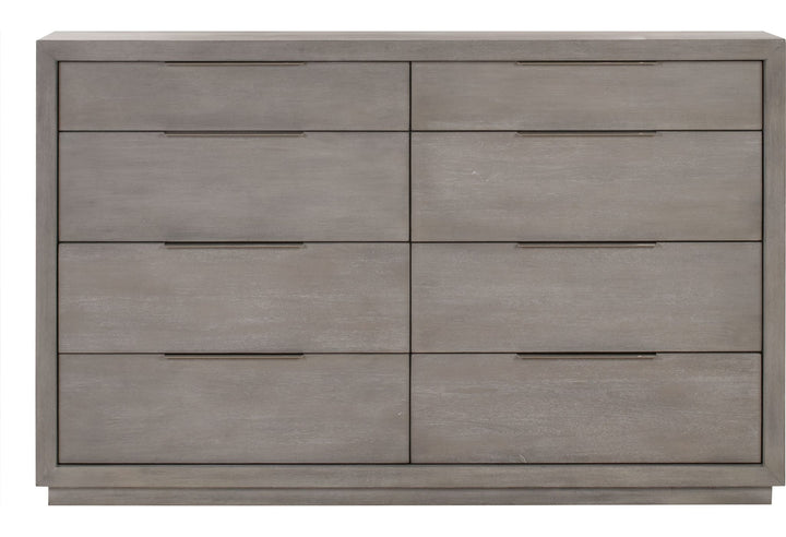 Oxford Eight Drawer Dresser in Mineral — on a white background