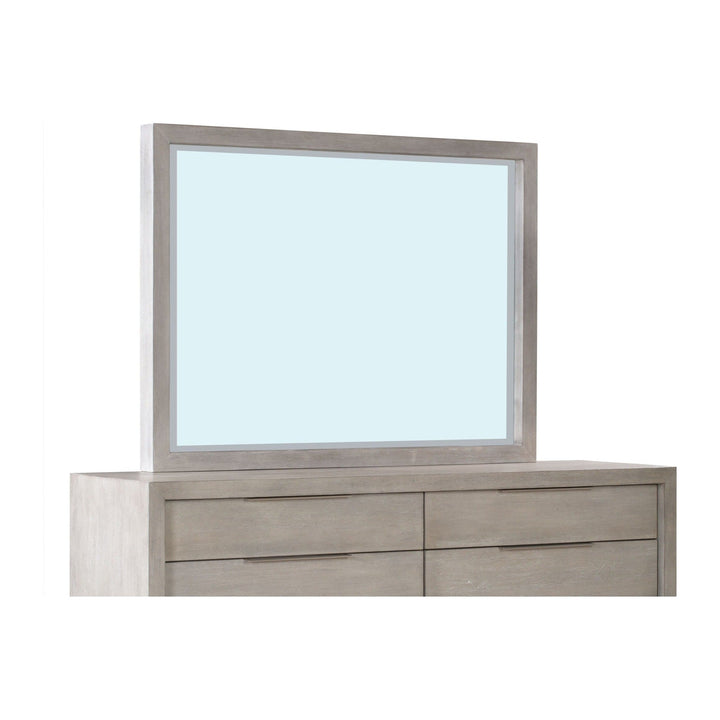 Oxford Mirror by Modus in Mineral — on a white background