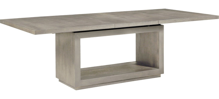 Oxford Rectangular Dining Table in Mineral — on a white background