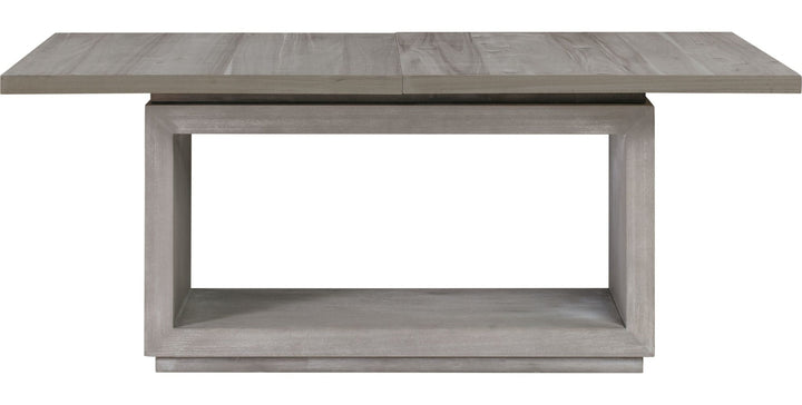 Oxford Rectangular Dining Table in Mineral — on a white background
