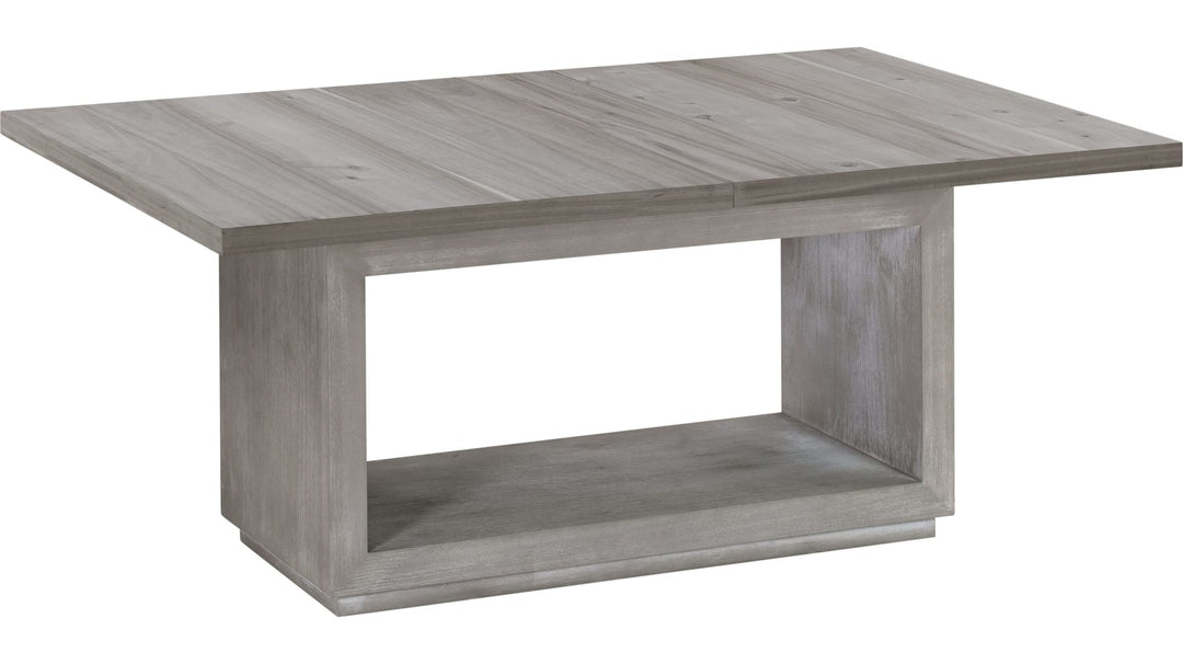 Oxford Rectangular Dining Table in Mineral — on a white background
