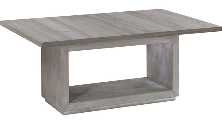 Oxford Rectangular Dining Table in Mineral — on a white background
