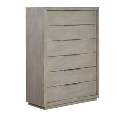 Oxford Six Drawer Chest by Modus in Mineral — on a white background