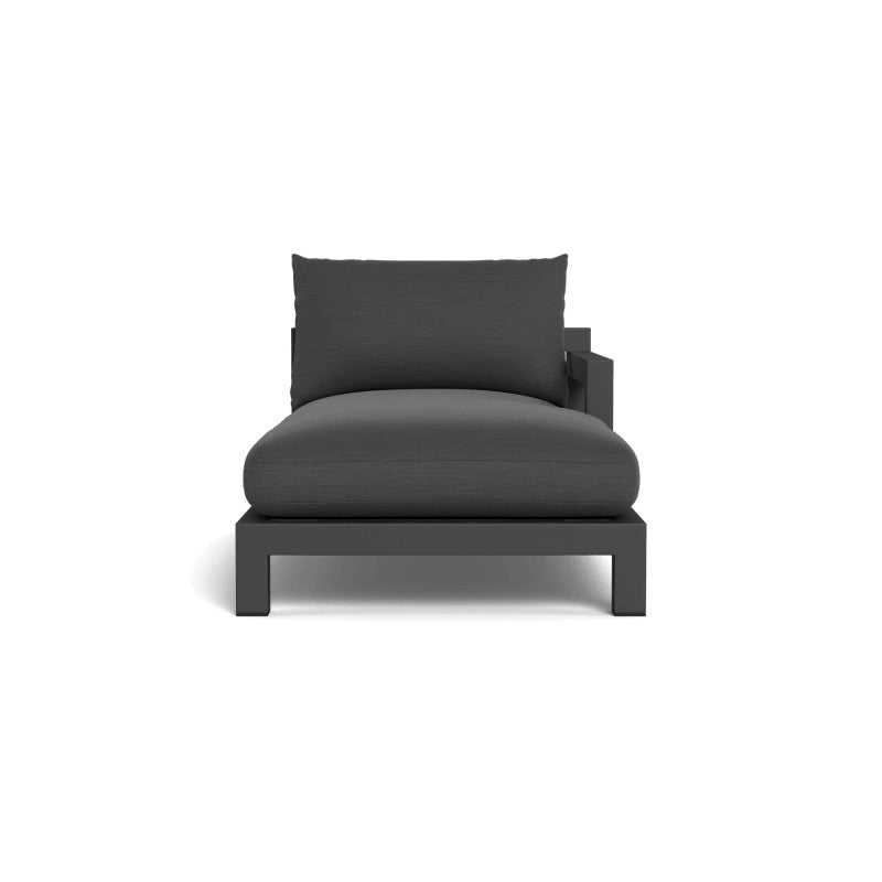 Pacific Aluminum Chaise by Harbour in Aluminum Asteroid