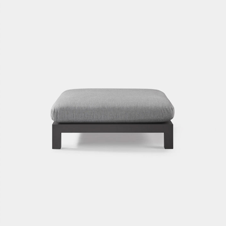 Pacific Aluminum Ottoman by Harbour detail view 1