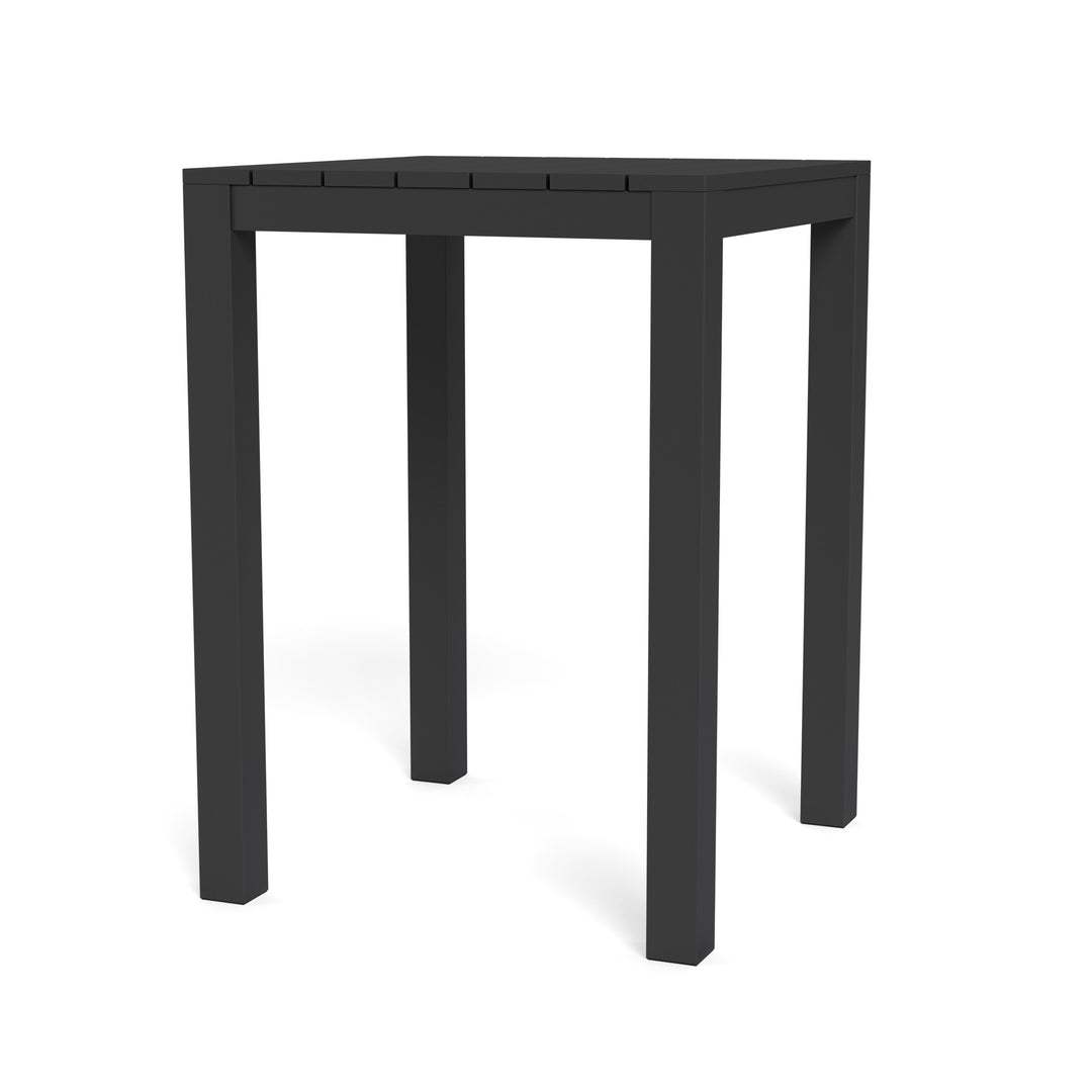 Pacific Aluminum Square Bar Table by Harbour detail view 1