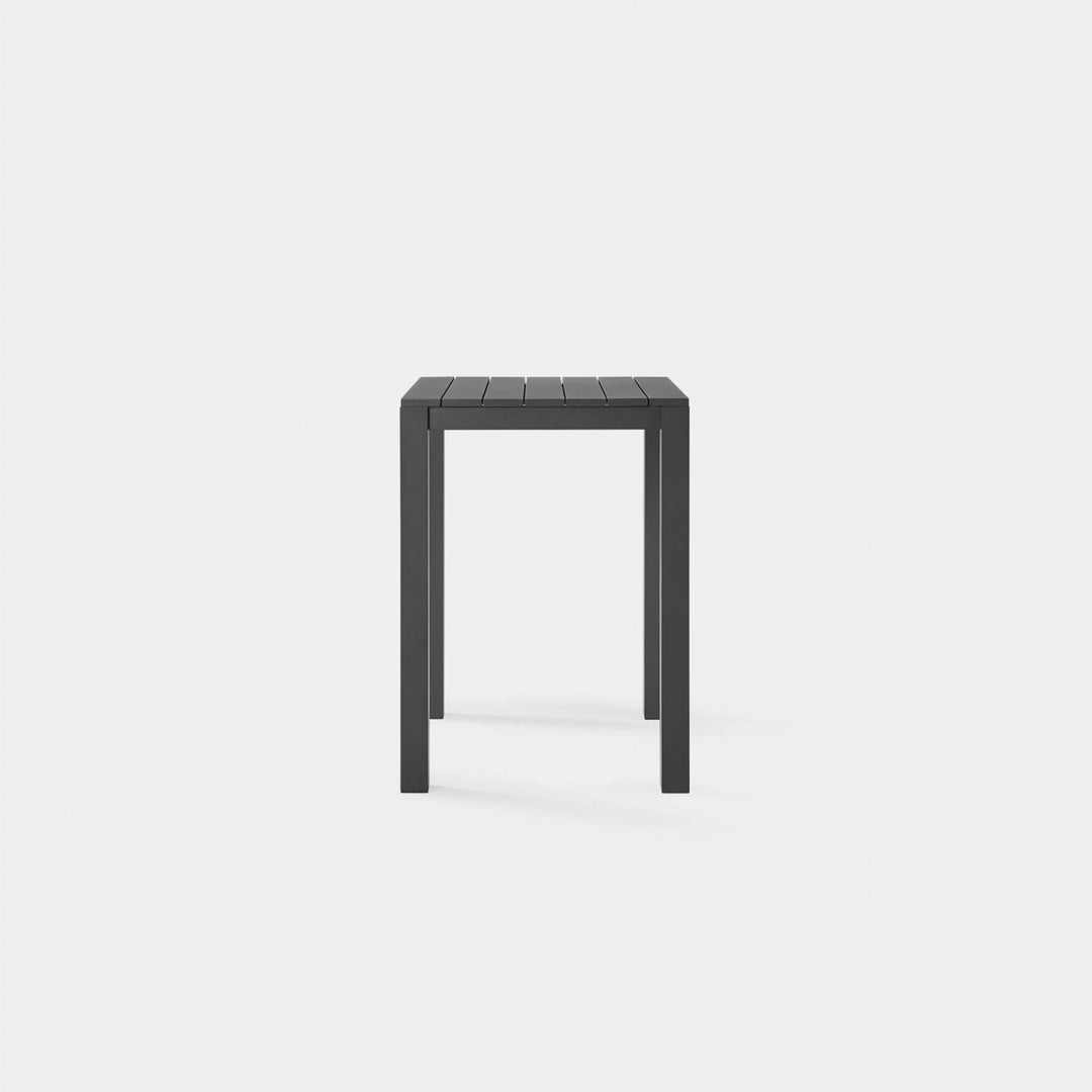 Pacific Aluminum Square Bar Table by Harbour detail view 2