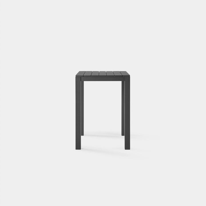 Pacific Aluminum Square Bar Table by Harbour detail view 2