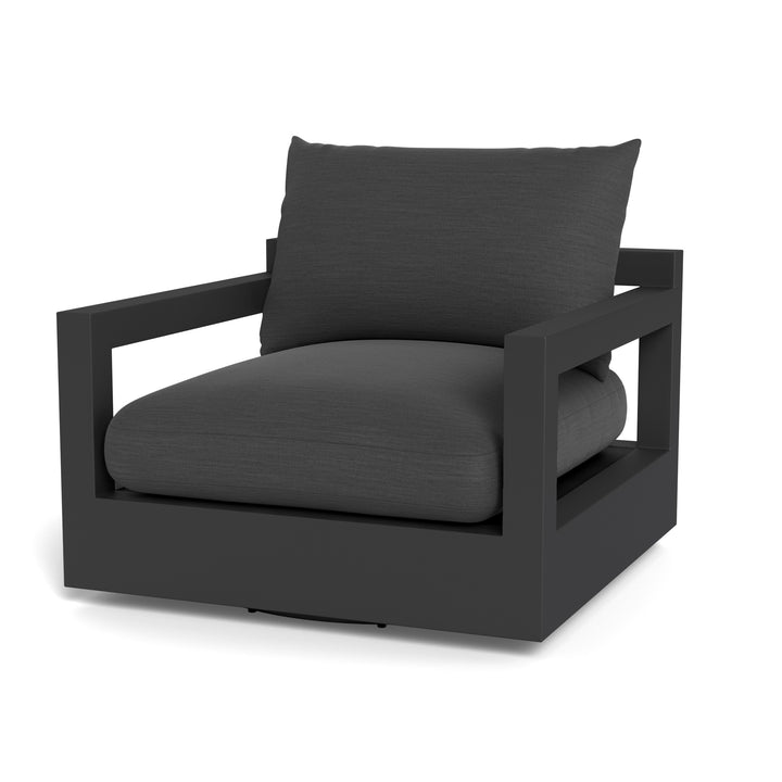 Pacific Aluminum Swivel Lounge Chair by Harbour detail view 1