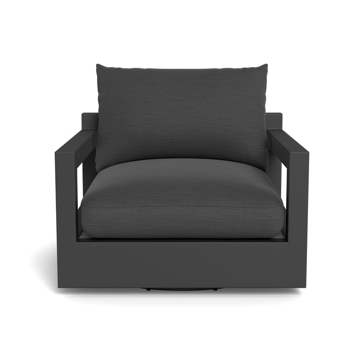 Pacific Aluminum Swivel Lounge Chair by Harbour