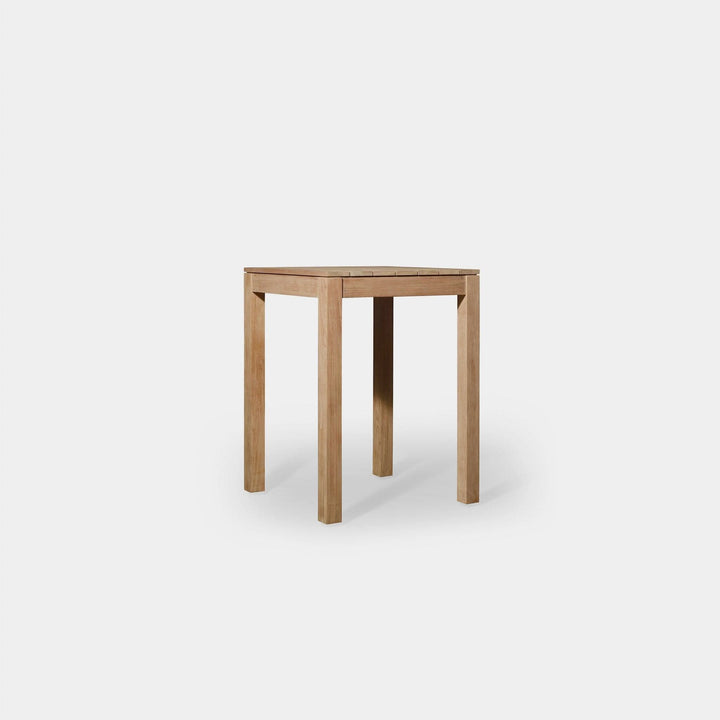 Pacific Teak Square Bar Table by Harbour detail view 3