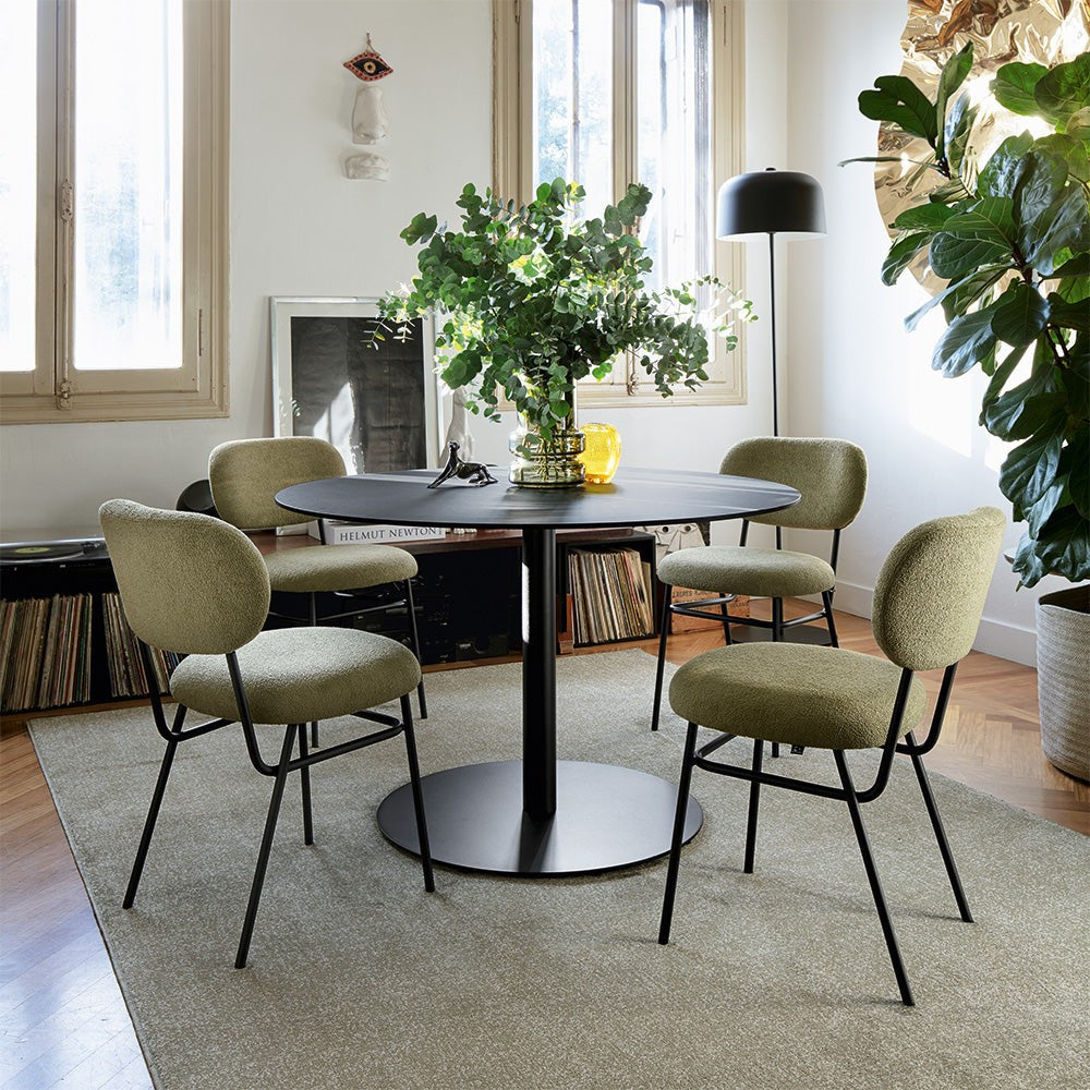 Pad Dining Chair by Connubia in a styled interior