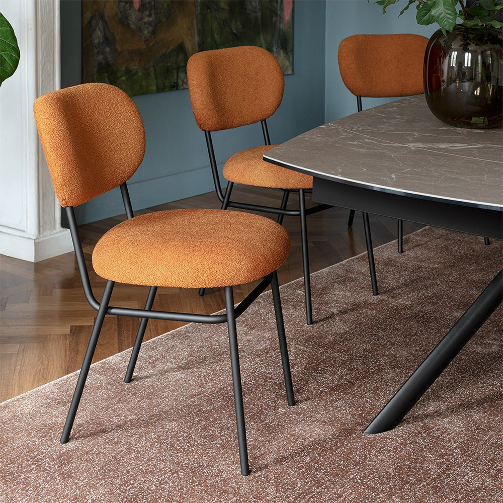 Pad Dining Chair by Connubia in a styled interior
