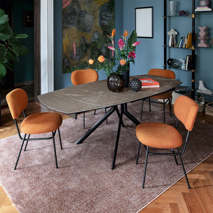 Pad Dining Chair by Connubia in a styled interior