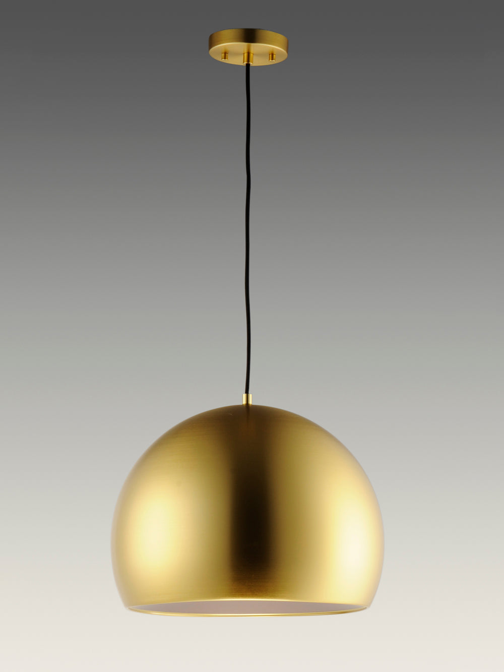 Palla 16" LED Pendant by ET2 Lighting, styled view 1