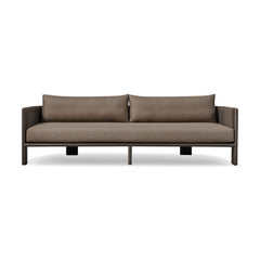 Palm Beach Aluminum 3 Seat Sofa by Harbour Outdoor — full product view