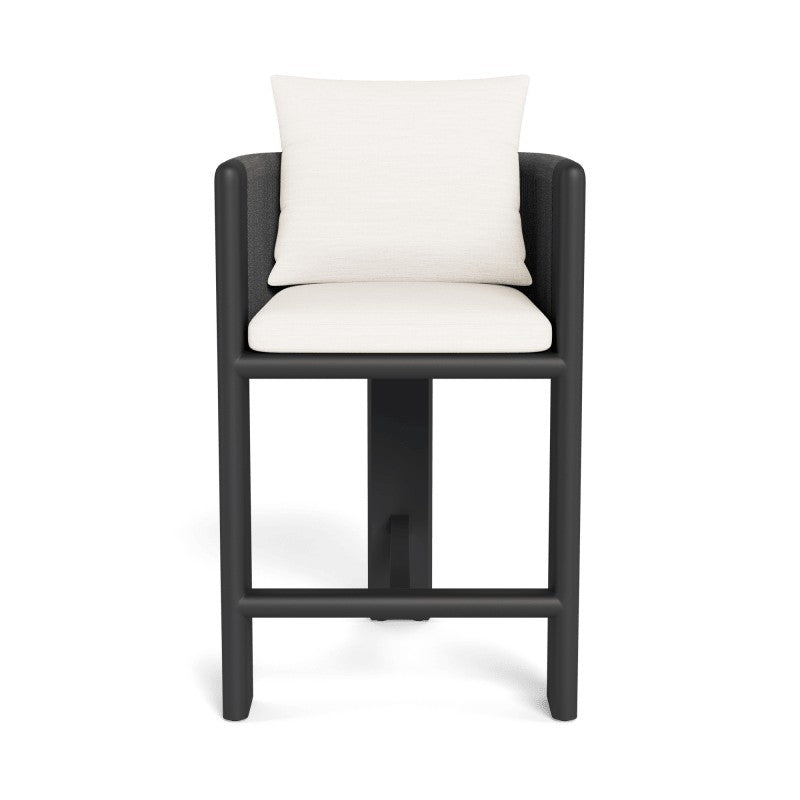 Palm Beach Aluminum Counter Stool by Harbour in Aluminum Asteroid