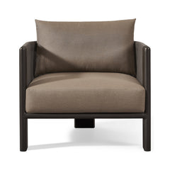 Palm Beach Aluminum Lounge Chair by Harbour Outdoor — full product view