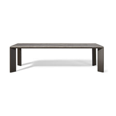 Palm Beach Aluminum Rectangle Dining Table by Harbour Outdoor — full product view