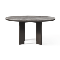 Palm Beach Aluminum Round Dining Table 60" Outdoor Dining Tables Harbour Outdoor