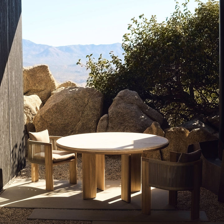 Palm Beach Teak Dining Chair by Harbour lifestyle 5