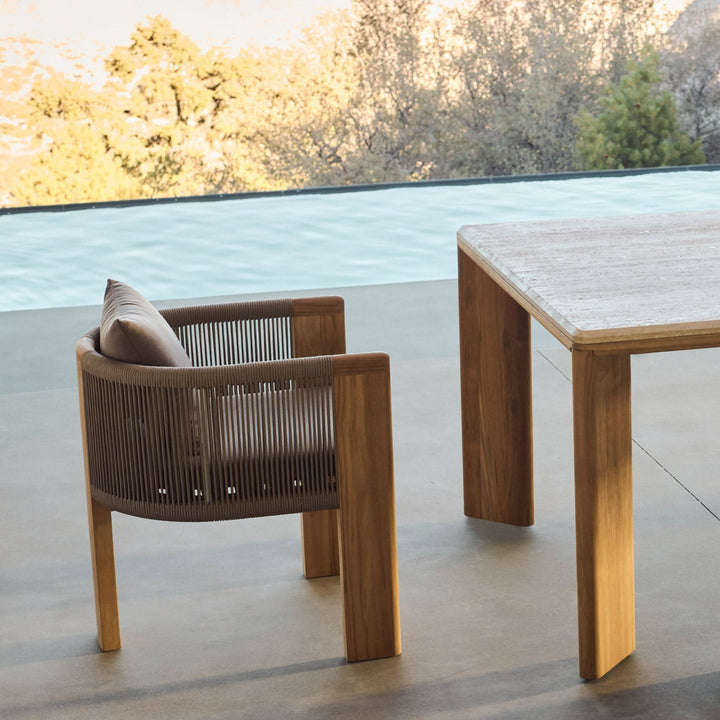 Palm Beach Teak Dining Chair by Harbour lifestyle 7