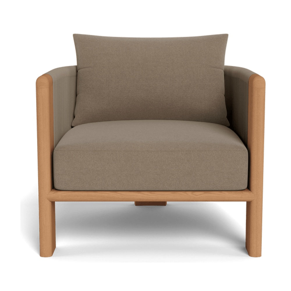 Palm Beach Teak Lounge Chair by Harbour Outdoor — full product view