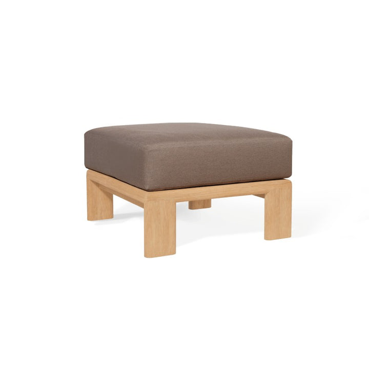 Palm Beach Teak Ottoman by Harbour detail view 3