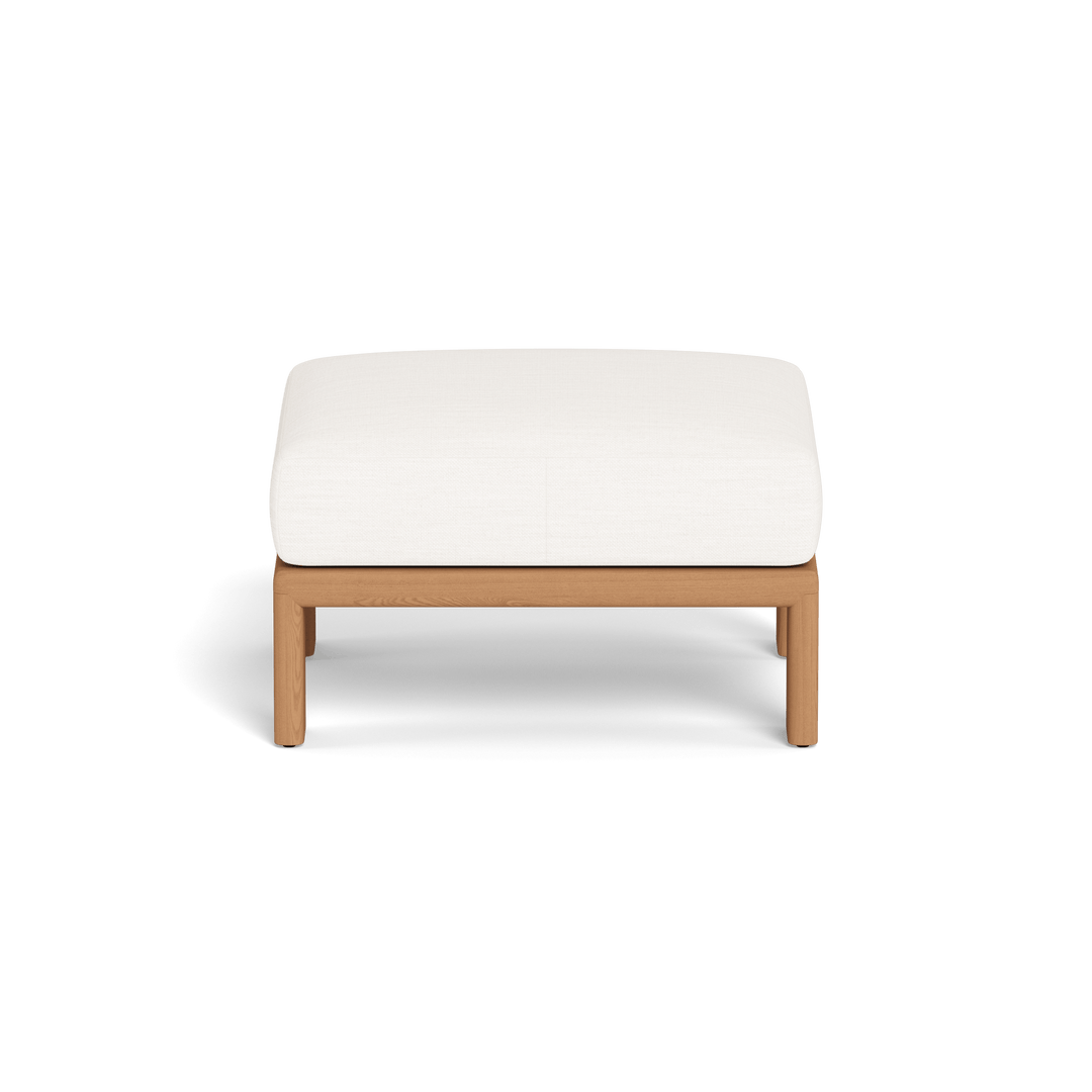 Palm Beach Teak Ottoman by Harbour in Teak Natural