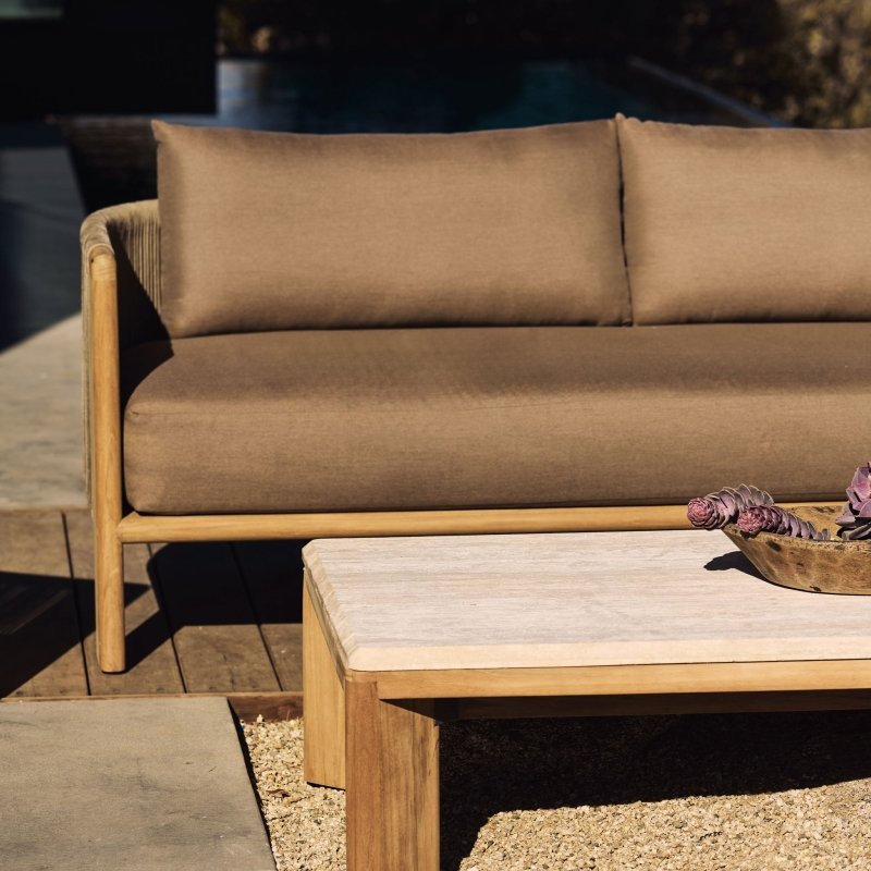 Palm Beach Teak Rectangle Coffee Table by Harbour lifestyle 1