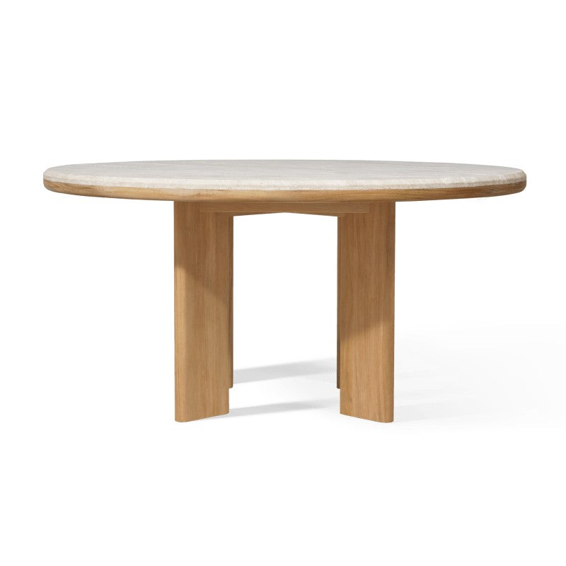 Palm Beach Teak Round Dining Table 60" by Harbour