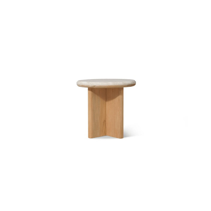 Palm Beach Teak Round Side Table by Harbour